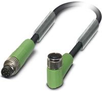 Phoenix Contact Câble de raccordement M8/M8 1xbroche/1xprise droite/coudée 8/8 pôles, codage A, 30 V, 1,5 A, nombre de conducteurs 8,