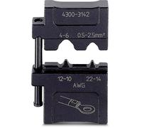 Phoenix Contact CRIMPFOX-M RC 6/DIE 1212079 Matrice de sertissage pour cosses non-isolées 0.5 à 6 mm² adapté pour marque (pinces)