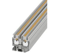 PHOENIX CONTACT MPT 2.5 Lot de 50 mini bornes de passage 500 V Tension nominale 24 A Connecteur Push in Gris