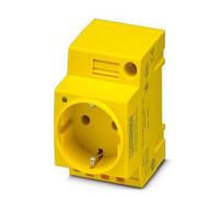 Phoenix Contact Prise électrique EO-CF/PT/LED/YE jaune (L x l x H) 60 x 45 x 75 mm 5 pc(s)