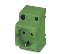 Phoenix Contact Prise électrique EO-CF/UT/LED/F/GN vert (L x l x H) 60 x 45 x 75 mm 5 pc(s)