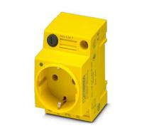 Phoenix Contact Prise électrique EO-CF/UT/LED/F/YE jaune (L x l x H) 60 x 45 x 75 mm 5 pc(s)
