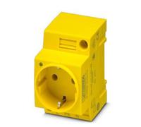 Phoenix Contact Prise électrique EO-CF/UT/LED/YE jaune (L x l x H) 60 x 45 x 75 mm 5 pc(s)