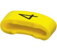 Phoenix Contact SD-WMTBS (S) YE:4 Clip de marquage Impression 4 Plage de Ø extérieur 16 mm (min) 0826514:4