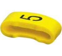 Phoenix Contact SD-WMTBS (S) YE:6 Clip de marquage Impression 6 Plage de Ø extérieur 16 mm (min) 0826514:6