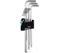 Phoenix Contact SF-LHEX SET 6 pans intérieurs Jeu de clés mâles coudées 1.5 mm, 2 mm, 2.5 mm, 3 mm, 4 mm, 5 mm, 6 mm, 8 mm, 10 mm 9 pièces