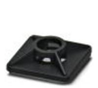 Phoenix Contact WT-BASE LS HF 6 BK Support de câble autocollant 3240709 4 voies noir 100 pc(s)