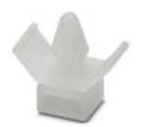 Phoenix Contact WT-BASE R HF 8 Support de câble enfichable 3240711 avec dispositif d'ancrage transparent 100 pc(s)