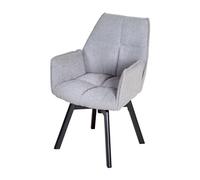 phoenix group Playboy Lara Lot de 2 chaises pivotantes rembourrées