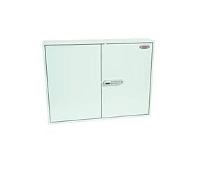 Phoenix Safe Company KC0606E Armoire à clés Commerciale - 400 Crochets | Verrou électronique | Porte-clé Mural avec Peinture à revêtement électrique | 20 kg