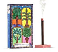 PHOOL Luxury Incense Bâtons d'encens sans bambou | Bâtons d'encens Loban Sambrani Dhoop pour Pooja, Havan et Aarti | Agarbatti naturel sans produits chimiques | Parfum longue durée | Support Dhoop