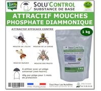 Phosphate Diammonique, appât naturel contre les mouches des fruits, SOLU'CONTROL - Sac de 1 kg