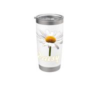 Photo de marguerite Gobelet isotherme en acier inoxydable double paroi