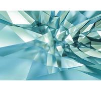 Photo Murale, 368cm x 254cm, 3D Grotte Cristal
