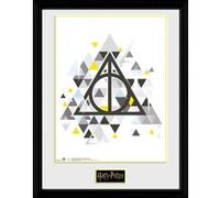 Photographie encadrée Harry Potter Deathly Pixels 30x40cm G