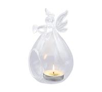 Photophore - Bougie suspendue coupe-vent et résistante à la chaleur - Verre décoratif en métal - Design durable - Bougeoir suspendu pour mariages, fêtes, chambres, salons, festivals, maison