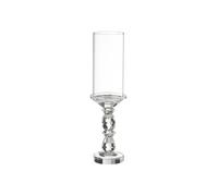 Photophore Design en Cristal "Marie" 42cm Transparent