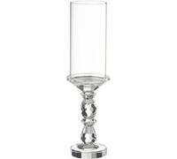 Photophore Design en Cristal Marie 42cm Transparent