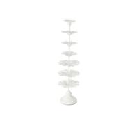 Photophore Design en Métal Blanc 79cm