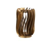 Photophore Design en Métal "Tina" 26cm Or