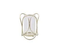Mauro Ferretti Bougeoir en verre Glox Or 21,5 cm