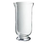 Photophore Design en Verre "Gordon" 40cm Transparent