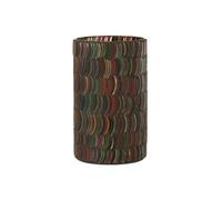 Photophore Design "Mosaic Courbe" 23cm Multicolore