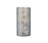 Photophore Design Rond Verre "Glace" 36cm Bleu