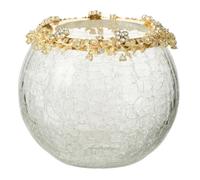 Photophore en Verre Design Volve 14cm Transparent
