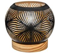 Photophore ""Raja"" boule LED métal D15cm - Atmosphera createur d'interieur