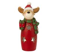 Photophore Renne Noël Christmas Show 52cm Multicolore