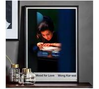 PHVRLG Poster Du Film In The Mood For Love Tableau Sur Toile Décoration Intérieure 50 * 70 Cm Sans Cadre
