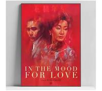 PHVRLG Poster Du Film In The Mood For Love Tableau Sur Toile Décoration Intérieure 50 * 70 Cm Sans Cadre