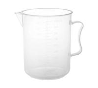 Phyachelo 1000ml Becher Gradue en Plastique Transparent avec Poignee