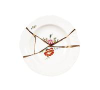 SELETTI set de 6 assiettes bols de soupe KINTSUGI 09622