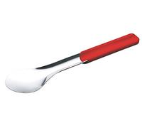 Piazza 040602 Lot de 5 spatules à glace avec manche coloré Rouge 30 cm