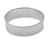 Piazza 285565 Lot de 1 emporte-pièces ronds en étain avec poignée, 10 cm de diamètre, 3 cm de hauteur