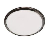 Piazza 474213 Lot de 4 dessous de verre en acier inoxydable Diamètre 13 cm