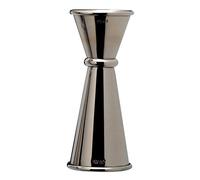 Piazza - Cuillère à cocktail en acier inoxydable, doseur professionnel pour équipement de bar, Jigger Japan Style Barman | Capacité 15/30 ml