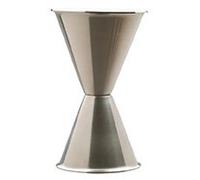 PIAZZA Jigger Acier Inoxydable, Argent, 1-2 oz