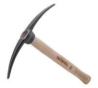 Pic à mortier Faithfull - Double pointe - Outil de maçon avec manche en hickory certifié FSC pour ratisser le mortier et creuser l'argile - 300 mm (12 po)