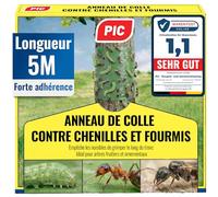 PIC Bande Glue Arbre Fruitier 5 mètres - Glu Arboricole Anti Fourmis