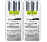 Pica 4030 Recharge minière à sec pour crayon, diamètre 2.8mm, longueur 125mm (Lot de 2)
