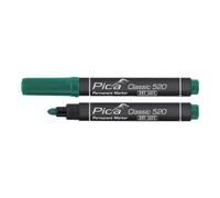 Pica Marqueur permanent Classic INSTANT WHITE vert graduation 1 - 4 mm pointe ronde P Quantité:10