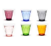Picardie Gobelet 25 cl Multi-teinte X6 (Prune/Rose/Marine/Gris/vermeil/Vert) Multi