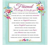 Piccadilly Greetings Carte d'anniversaire sentimentale Heartfelt Wishes - 22,9 x 15,2 cm - Regal Publishing