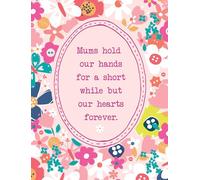 Piccadilly Greetings Carte de fête des mères avec citation sentimentale pour maman - 20,3 x 15,2 cm
