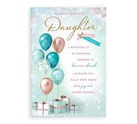 Piccadilly Greetings Group Ltd Carte d'anniversaire pour fille Avant-garde Studios - 22,9 x 15,2 cm