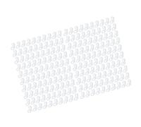 Piceioep De Fixation étanche Polyvalent de 200 pour des Cordes LED faciles et des décorations de fête Pinces de lumière claires