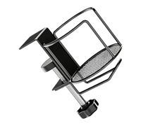 Piceioep Porte-gobelet en métal Compact avec plateau anti-déversement, pour l ' organisation à domicile, étagère à tasses combinée